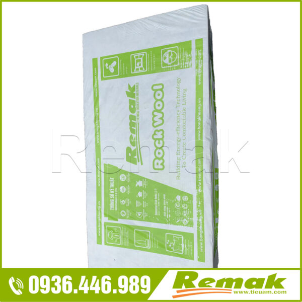 Bông khoáng Remak® Rockwool - vật liệu cách nhiệt, cách âm, chống cháy hàng đầu