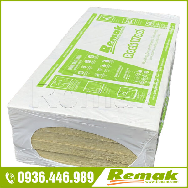 Bông khoáng Remak® Rockwool - vật liệu cách nhiệt, cách âm, chống cháy hàng đầu