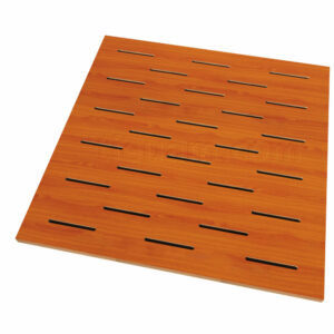 Gỗ tiêu âm rãnh dọc Remak® Wooden Acoustic Slotted thiết kế độc đáo, tiêu âm hiệu quả