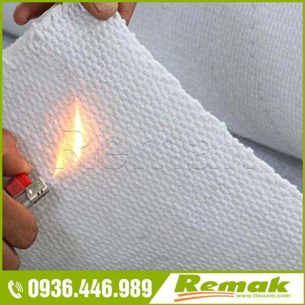 Vải ceramic cách nhiệt, chống cháy hiệu quả an toàn cho người sử dụng