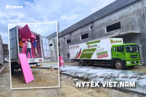 Remak® XPS cách nhiệt mái nhà xưởng tại công ty Nytek Việt Nam