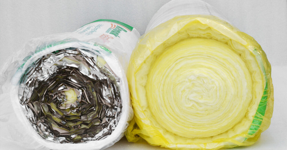 Bông thủy tinh Remak® Glasswool – dạng cuộn có bạc và không bạc