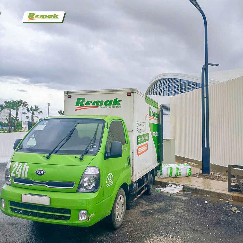 Remak giao hàng nhanh trên toàn quốc, đảm bảo tiến độ công trình